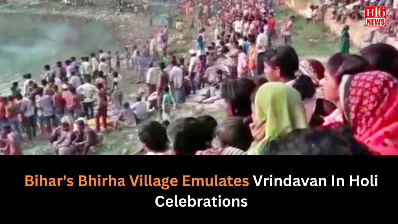 Bihar's Bhirha Village Emulates Vrindavan In Holi Celebrations